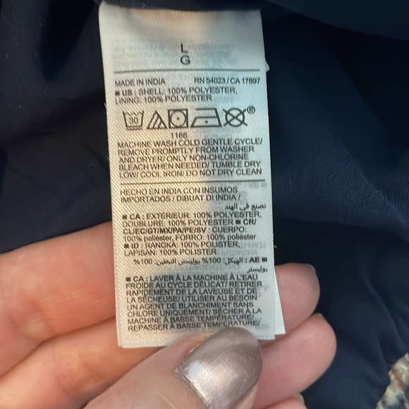 Old Navy Bomber Jacket Size L - Picture 11 of 11